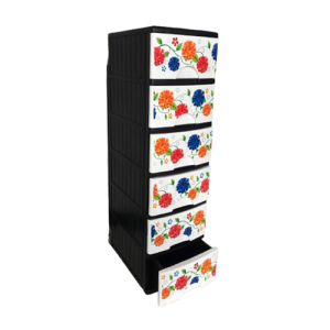 1449-Drawer Set Black (M) 6pc
