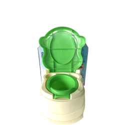 1373-Commode with Box