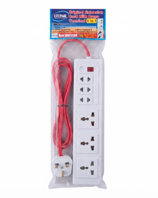 1757-Extentsion Cord Flat (2m)